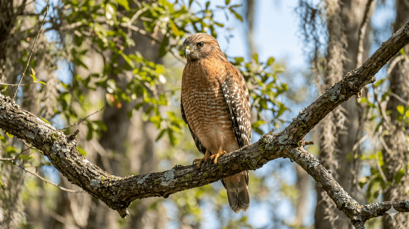 Red-shouldered Hawk